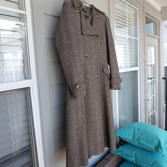 Lauren Ralph Lauren Double-Breasted Coat - Picture 3 of 16